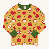 Maxomorra Apple Long Sleeve Top