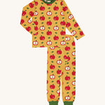 Maxomorra Apple Long Sleeve Pyjama Set