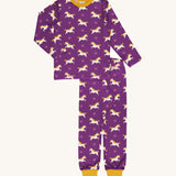 Maxomorra Horse Long Sleeve Pyjama Set