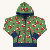 Maxomorra Fox Reversible Zip Hoodie