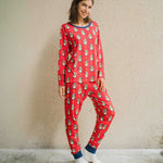 Maxomorra Swedish Santa Adult Long Sleeve Pyjama Set