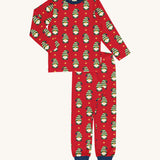 Maxomorra Swedish Santa Long Sleeve Pyjama Set