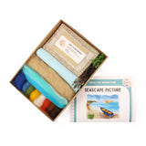 The Makerss - Seascape Picture Needle Felt Kit