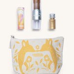 Namaki Sparkling Make Up Pouch - Gold Fox