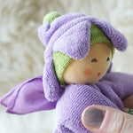 Nanchen Flower Fairy Rattle Doll - Lilac