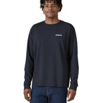 Patagonia L/S P-6 Logo Responsibili-Tee - New Navy