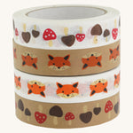 Babipur Kraft Eco Paper Tape - Fox