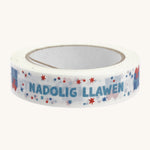 Babipur Eco Paper Tape Colourful - Nadolig Llawen