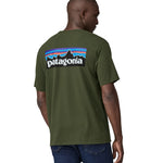 T-shirt Patagonia P-6 Logo Responsibili pour homme - Cire d'abeille Tan