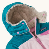 Patagonia Baby Reversible Tribbles Hoody - Conifer Green