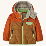 Patagonia Baby Reversible Tribbles Hoody - Nest Brown