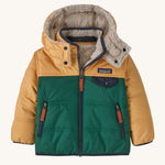 Patagonia Baby Reversible Tribbles Hoody - Conifer Green