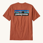 Patagonia Men's P-6 Logo Responsibili-Tee - Redtail Rust