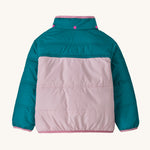 Patagonia Baby Reversible Tribbles Hoody -  Sierra Pink