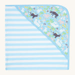 Piccalilly Country Friends Hooded Baby Blanket