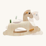 PlanToys Palomino Rocking Horse - Modern Rustic