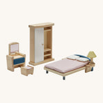 PlanToys Bedroom Dolls House Furniture set