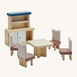 PlanToys Dining Room Dolls House Furniture