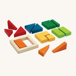 PlanToys Coloured Fraction Blocks