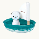 Plan Toys Polar Bear Sailing Boat