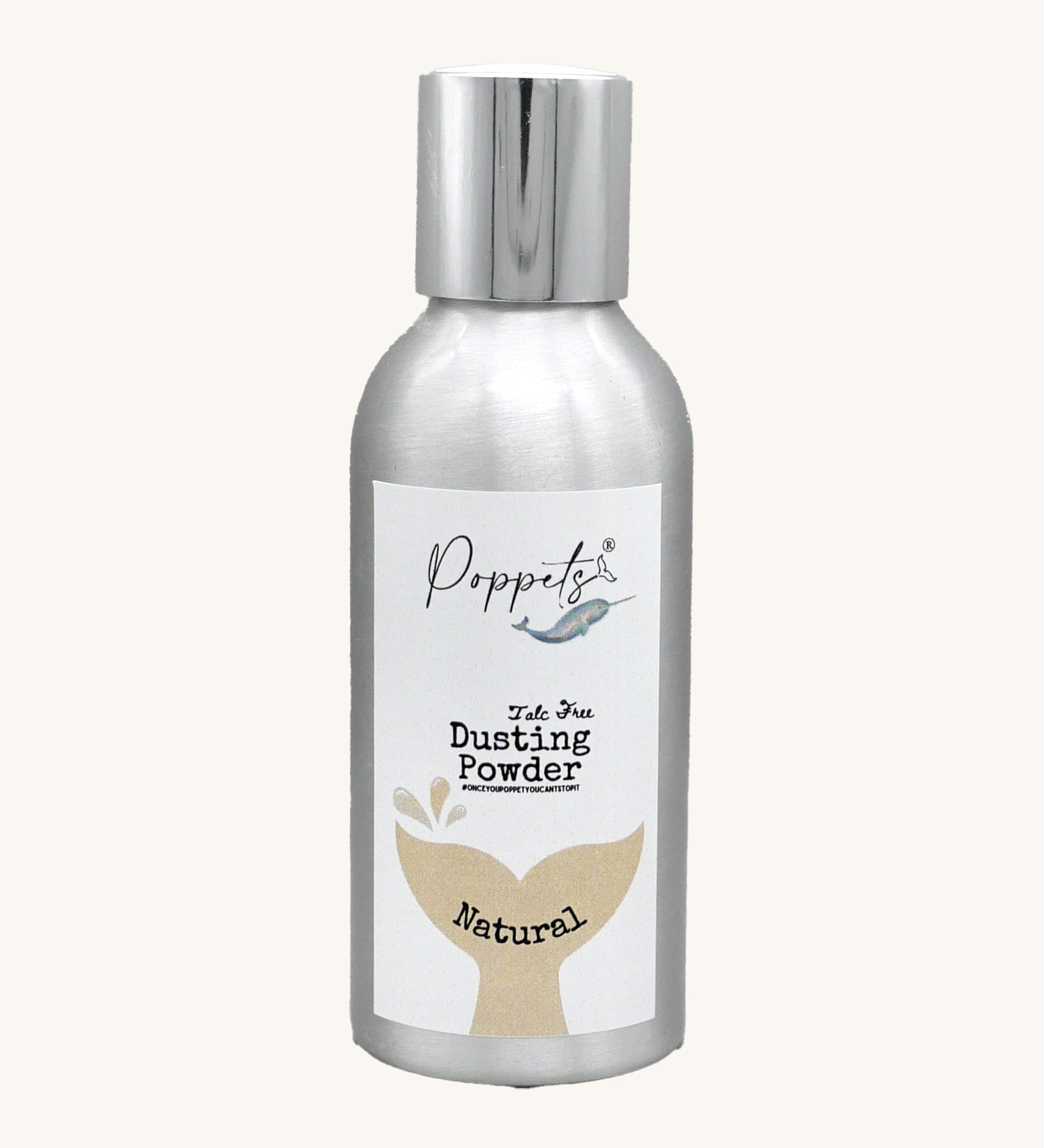 Poppets Talc Free Baby Powder - Travel size 60g Natural