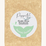 Poppets Reusable Baby Wipes Solution Sample Pack