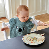 Roommate Organic Cotton Baby Bib - Koala