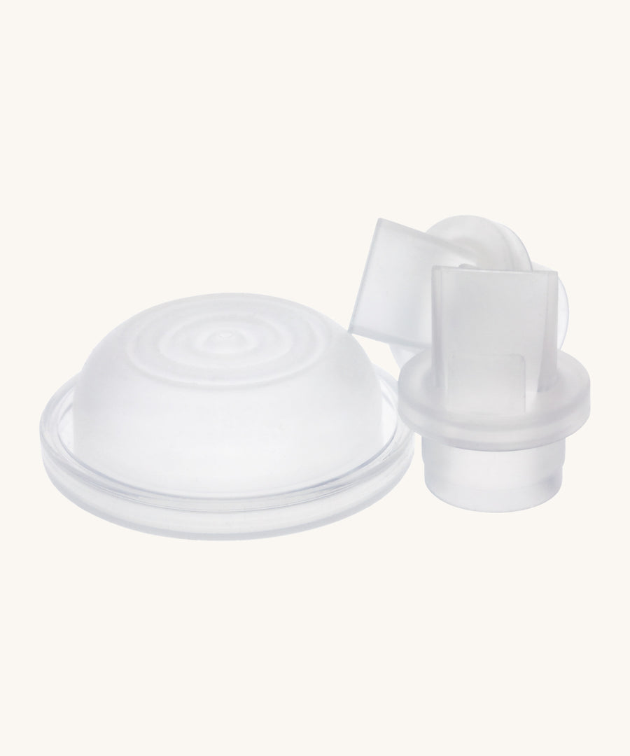 Lola & Lykke Silicone Spare Part Set showing the suction vales and suction bowls