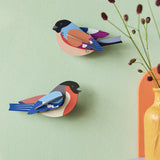 Studio Roof Cardboard Model - Bullfinches