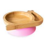 Assiette à ventouse en bambou Eco Rascals Snail