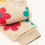 Frugi Ted Fleece Pull Ups - Flower Pop