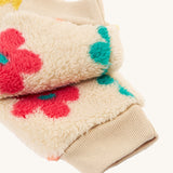 Frugi Ted Fleece Pull Ups - Flower Pop