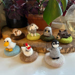 The Makerss - Amiguwoolli Guinea Pig Mini Needle Felt Kit