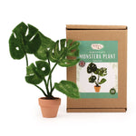 The Makerss - Kit de petit feutre aiguilleté Monstera Plant