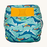 Tots Bots Swim Nappy - Rainbow Whales