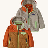 Patagonia Baby Reversible Tribbles Hoody - Nest Brown