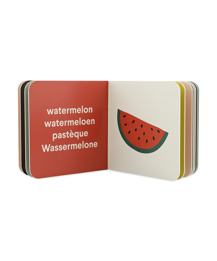 Trixie Little Library - baby board books; Fruit, showing a watermelon.