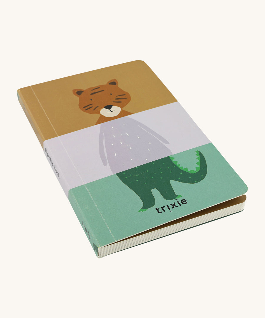 Trixie Flip-Flap Animals Book on a white background.