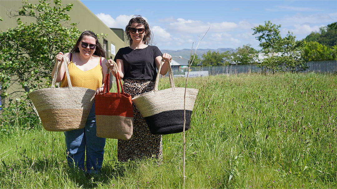 Women carrying Turtle Bags