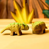 Bumbu Baby Wooden Ankylosaurus Dinosaur