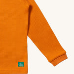 LGR Long Sleeve Waffle Top - Golden Ochre