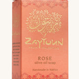 Savon à l'huile d'olive pure Zaytoun - Rose 100g