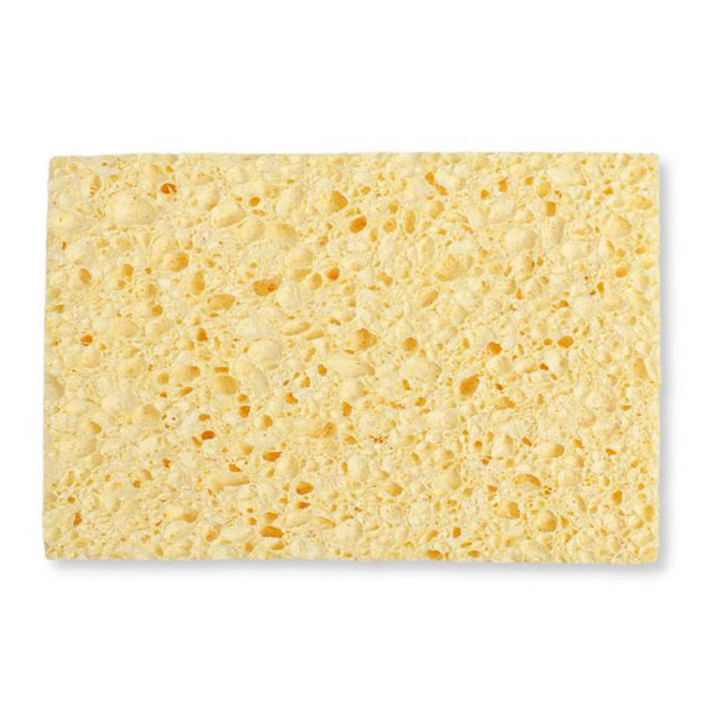 A Slice of Green large plastic-free cellulose household sponge on a white background