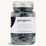 Georganics Natural Toothtablets - Activated Charcoal x120