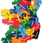 Alphabet Jigsaws Wooden Map of Ireland