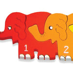 Alphabet Jigsaws Rangée d'Éléphants