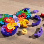 Alphabet Jigsaws Alphabet Butterfly