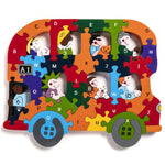 Alphabet Puzzles Bus Alphabet