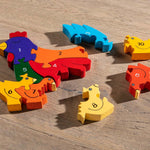 Alphabet Jigsaws Hen Numbers Jigsaw