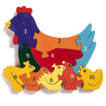 Alphabet Jigsaws Hen Numbers Jigsaw